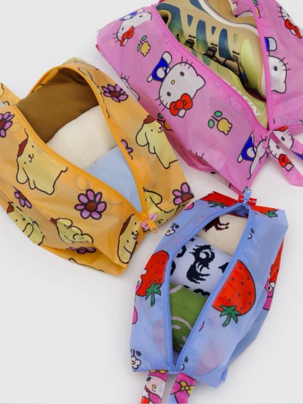 Hello Kitty X Baggu 3D Zip Set
